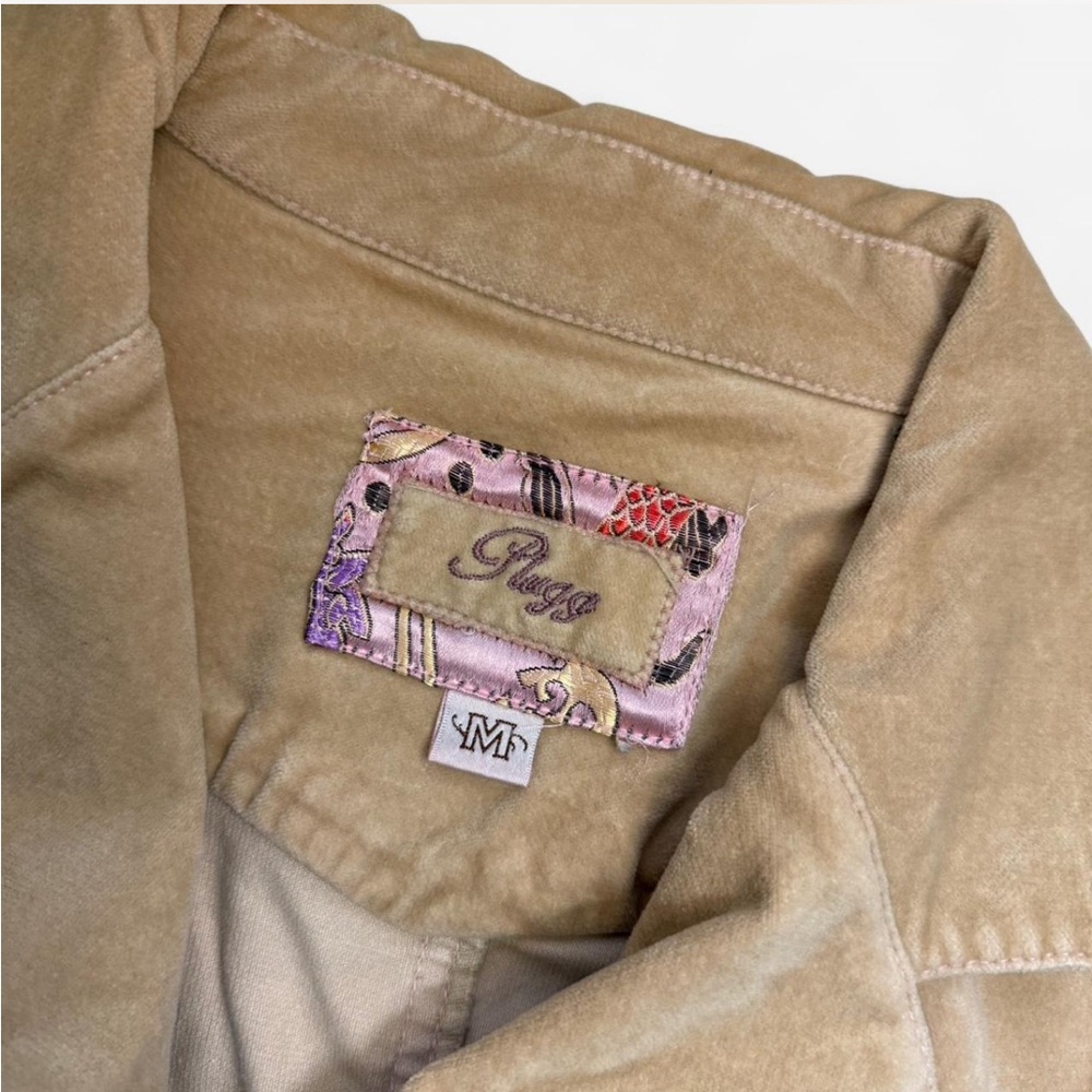 Tan Button Jacket - Picture 6 of 6